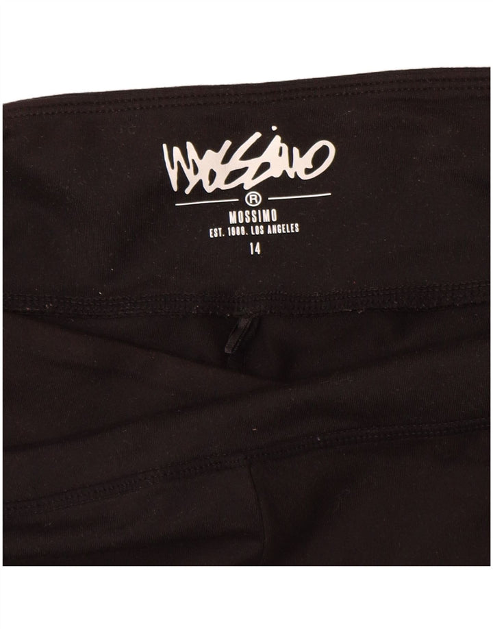 Shorts esportivos gráficos femininos Mossimo US 14 XL preto