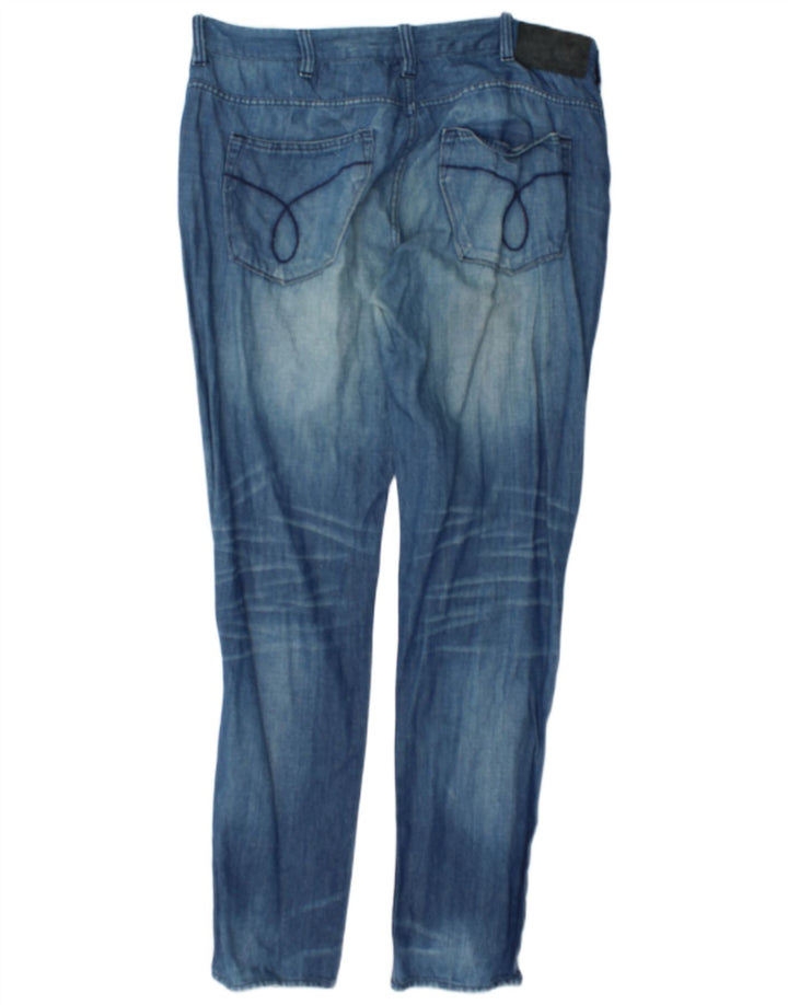 Calvin Klein Masculino Regular Slim Jeans W38 L34 Azul