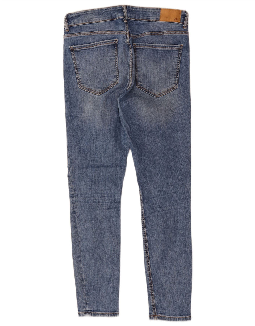 Zara Jeans Skinny Feminino EU 40 Médio W30 L27 Azul