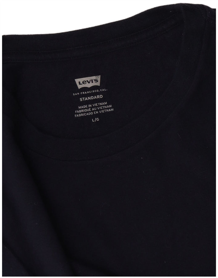 Camiseta masculina padrão LEVI'S grande azul marinho