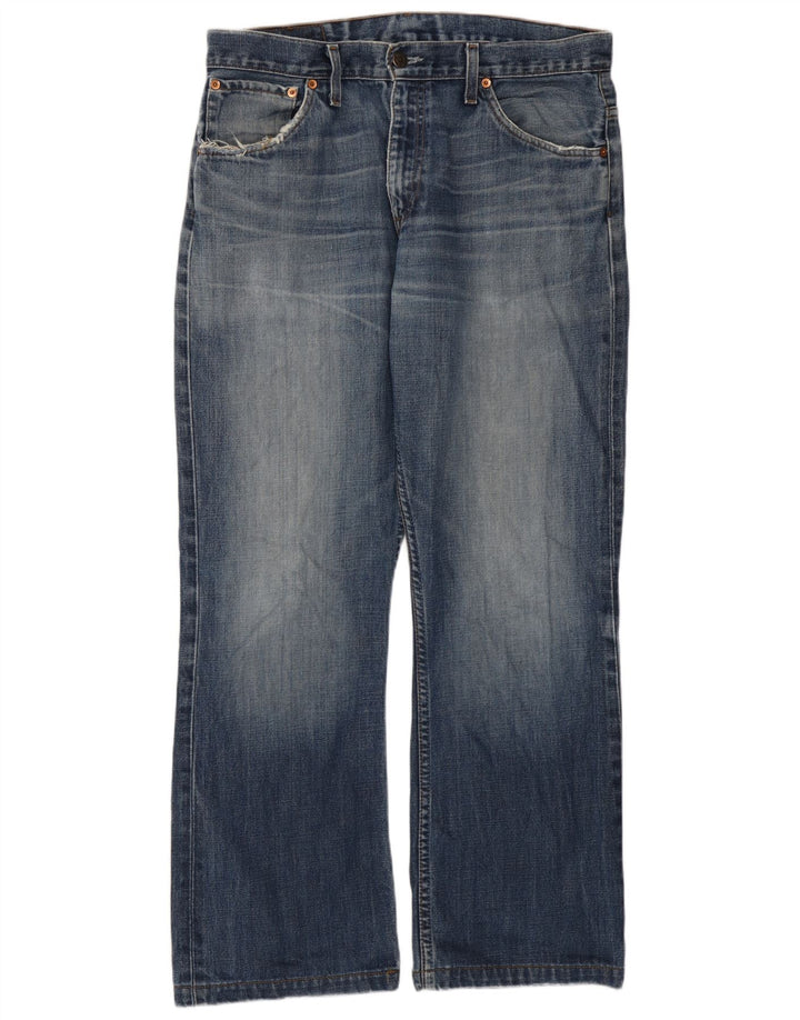 Calça jeans masculina Bootcut Levi's W33 L29 azul algodão