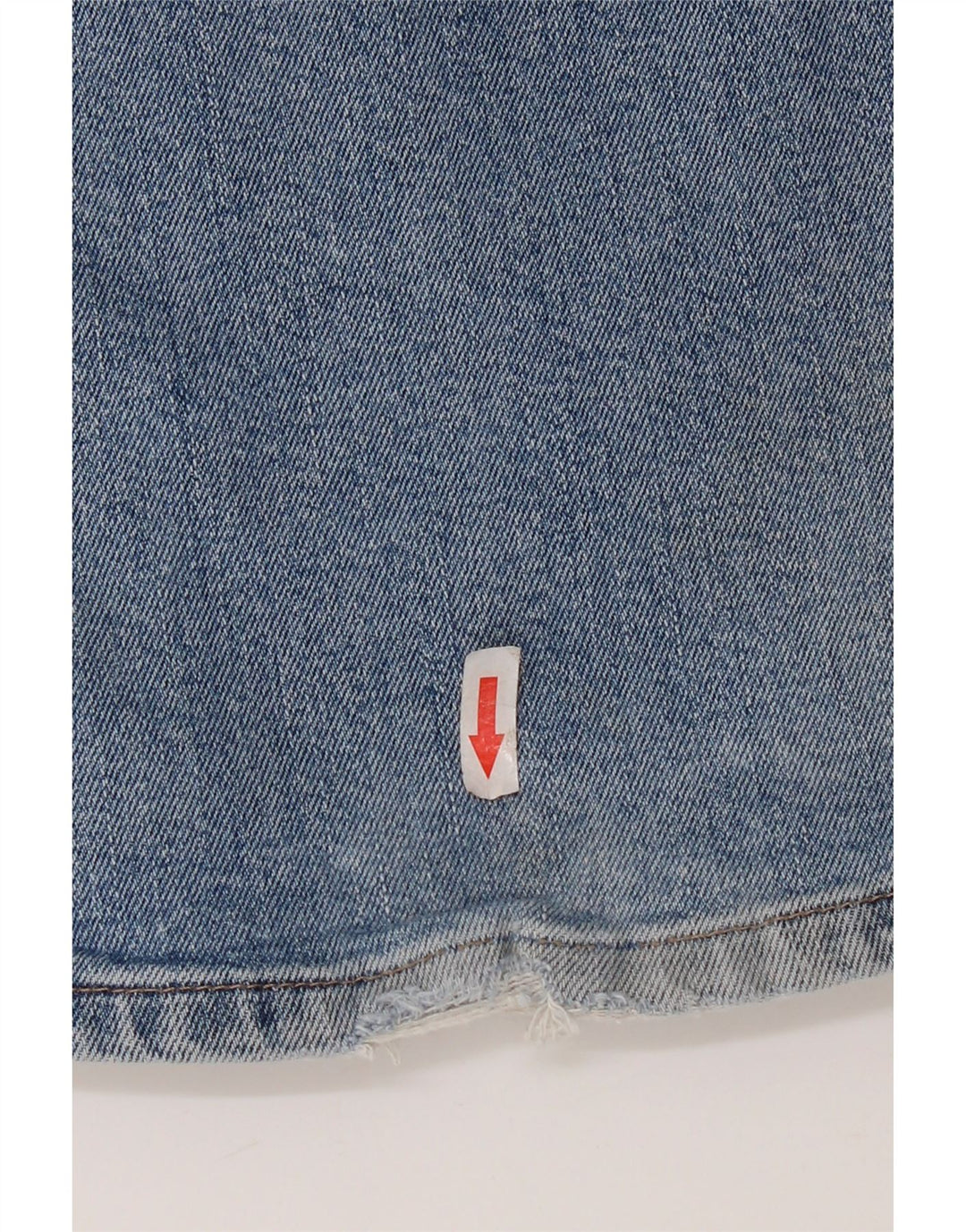 Wrangler Mens Straight Jeans W34 L30 Azul Algodão