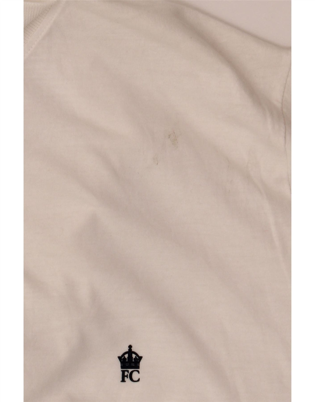 Camisa polo masculina French Connection grande algodão branco