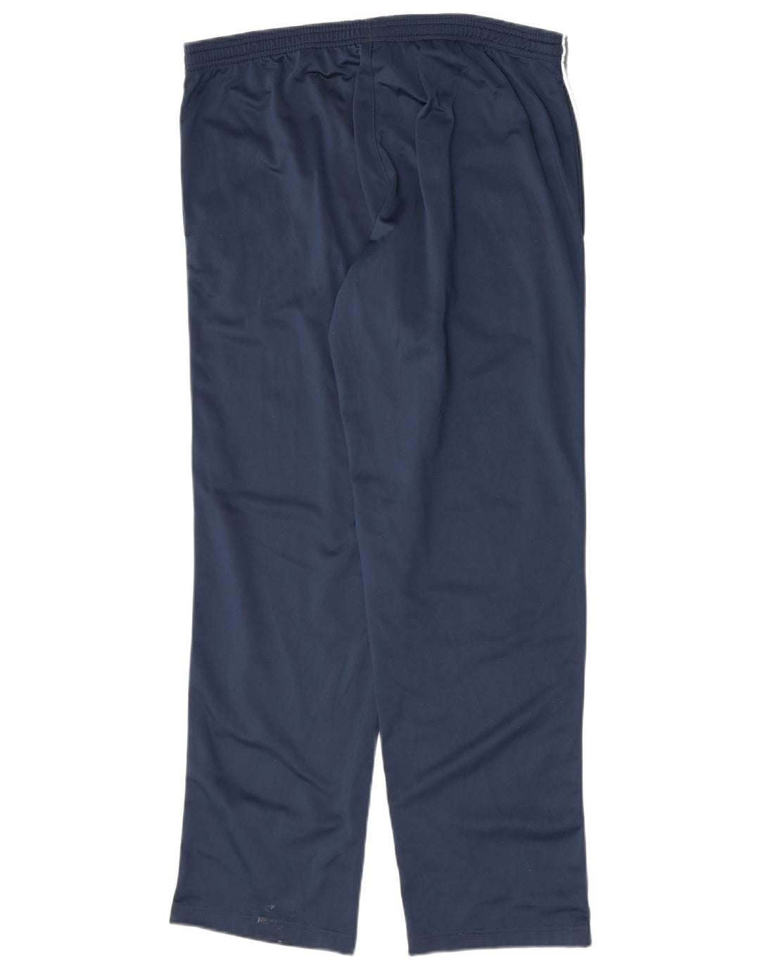 Calça de treino masculina Reebok grande poliéster azul marinho
