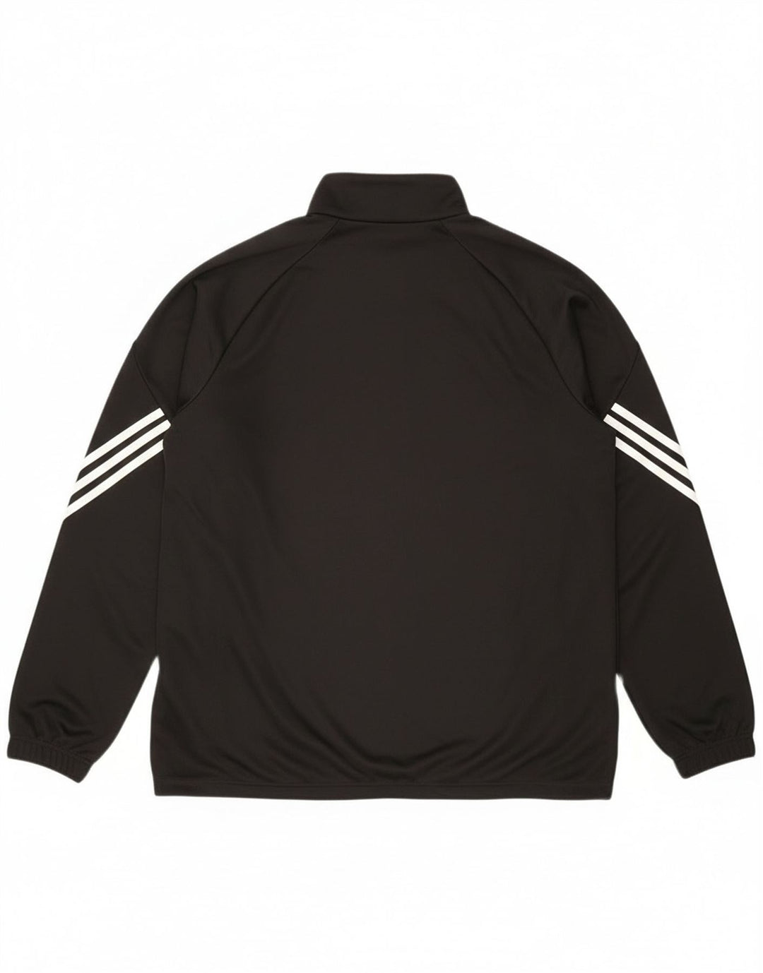 Adidas Mens Climalite Zip Neck Pullover Treino Top XL Preto Poliéster