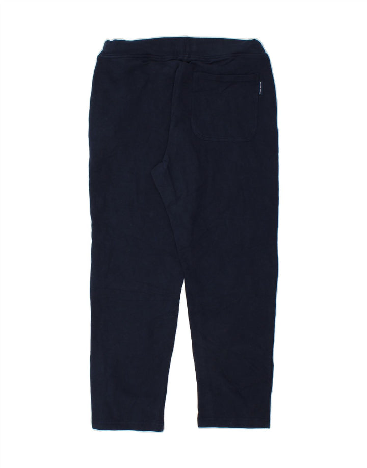 NORTH SAILS Womens Capri Tracksuit Trousers UK 2 2XS Navy Blue Cotton Vintage North Sails and Second-Hand North Sails from Messina Hembry 