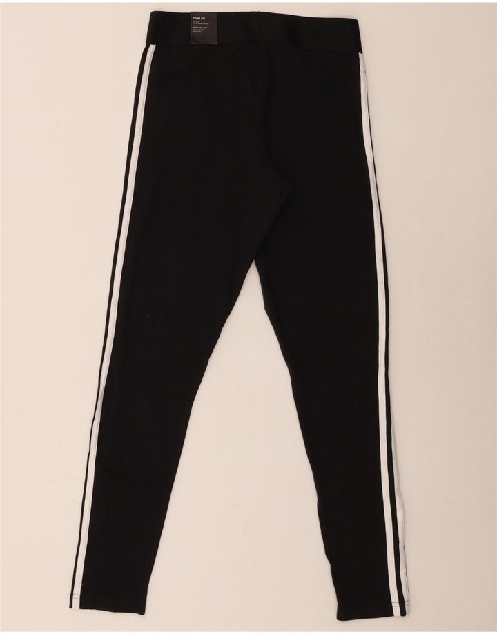 Leggings Adidas Femininas UK 12/14 Médias Pretas