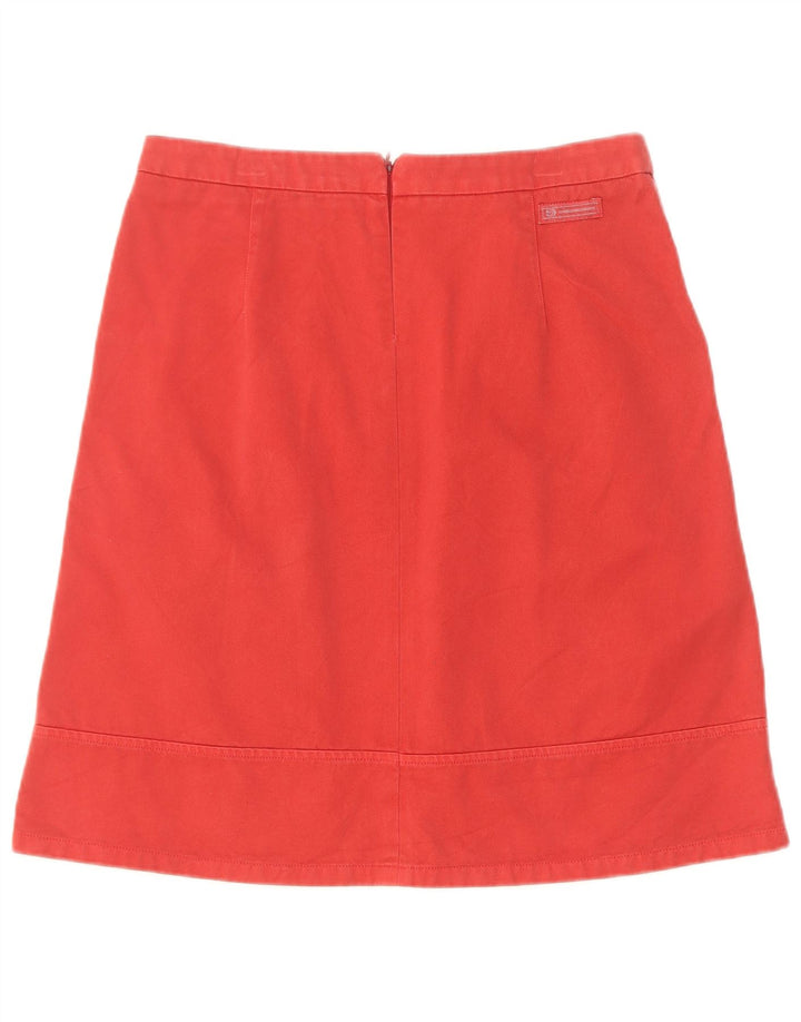 Saia evasê feminina Sergio Tacchini IT 42 médio W30 algodão vermelho