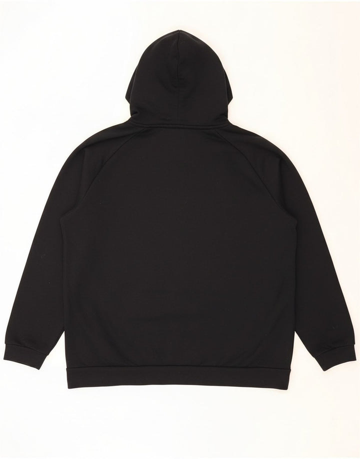 Suéter Nike Masculino Dri Fit Zip com capuz XL preto poliéster