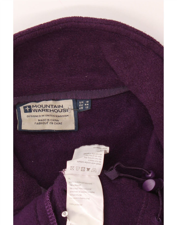 Jaqueta feminina de lã com forro MOUNTAIN WAREHOUSE UK 16 poliéster roxo grande