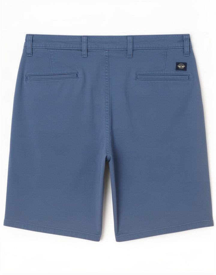 Dockers Mens Chino Shorts Grande W34 Azul Algodão