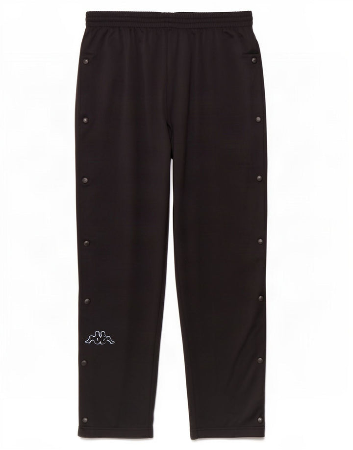 Calça de treino masculina Kappa XL preta poliéster
