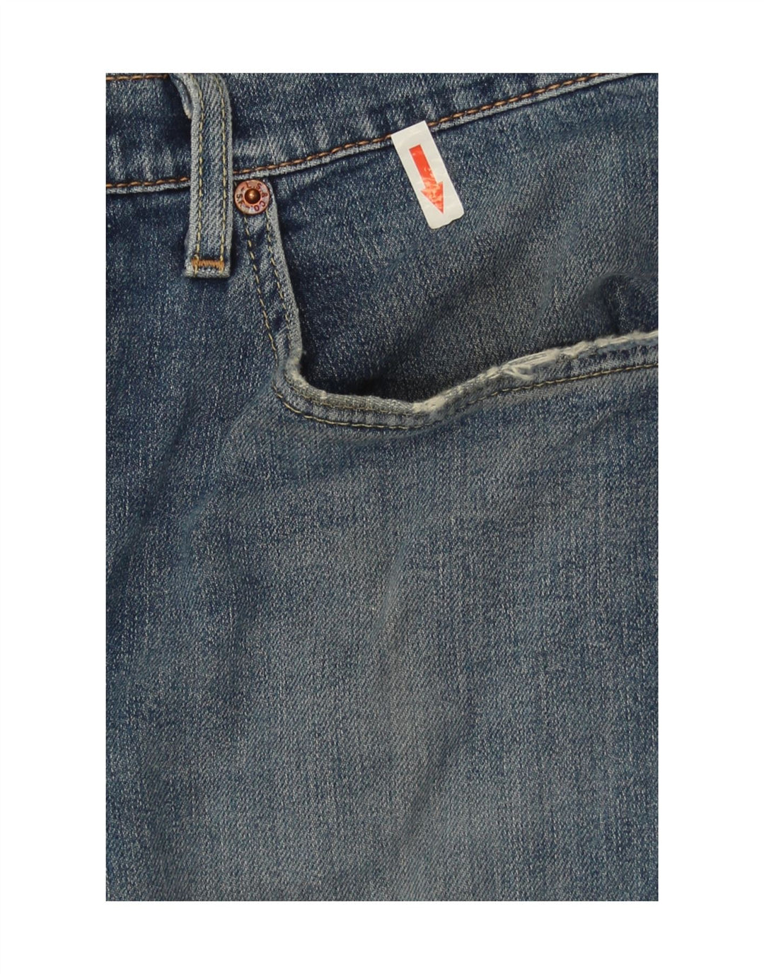 Levi's Masculino 502 Tapered Jeans W34 L32 Azul Algodão