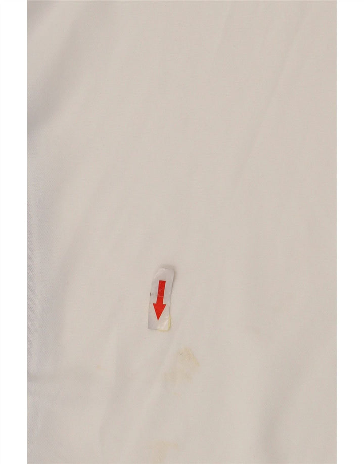 Puma Camiseta masculina gráfica Top pequeno bloco colorido branco