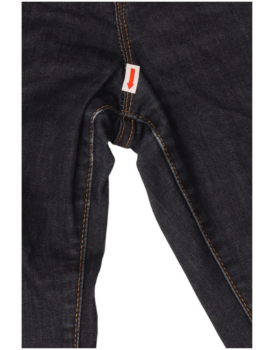 Jeans bootcut feminino BENETTON W27 L31 algodão azul marinho