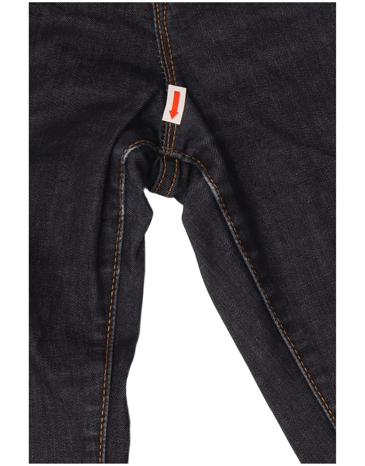 Jeans bootcut feminino BENETTON W27 L31 algodão azul marinho