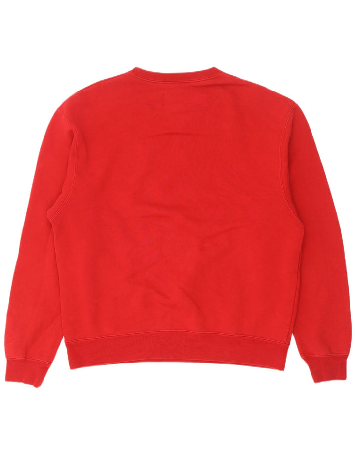 Jordan moletom masculino jumper médio algodão vermelho