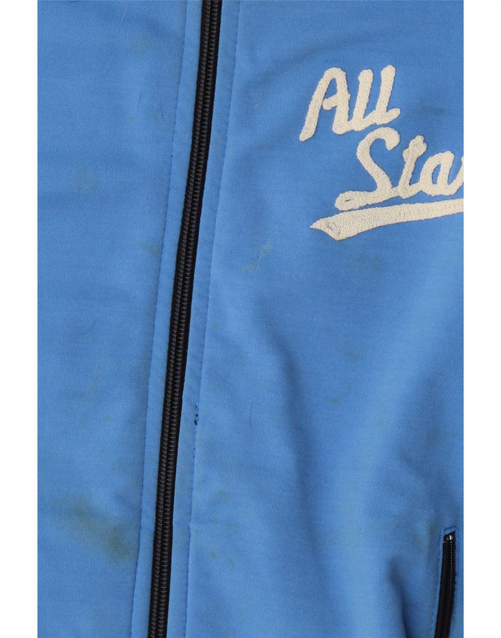 Jaqueta masculina Converse Graphic Tracksuit Top grande bloco colorido azul