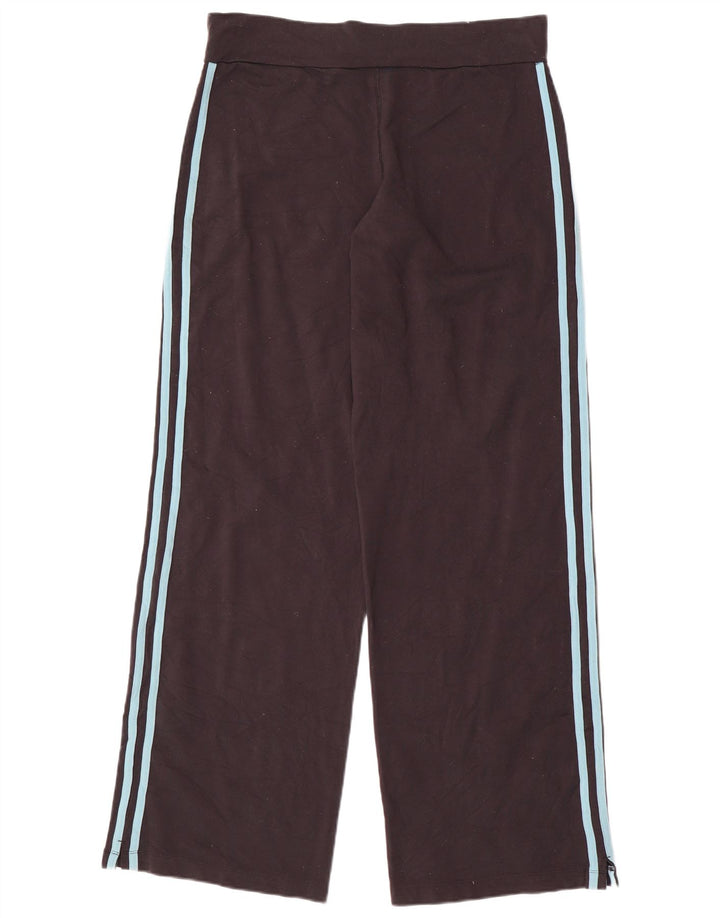 Calças de treino femininas ADIDAS UK 18 XL preto nylon