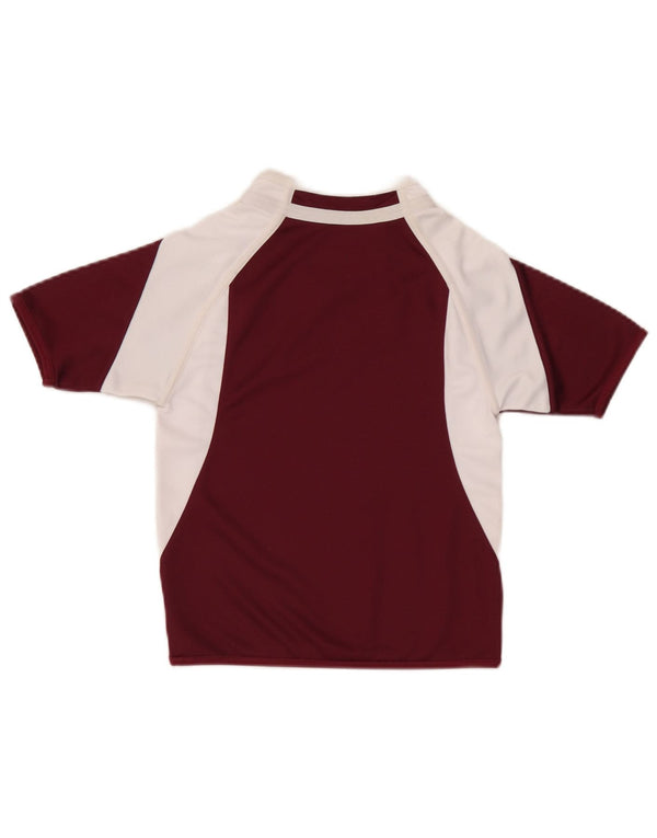 Canterbury Boys Camiseta Top 5-6 Anos Borgonha Colorblock Poliéster