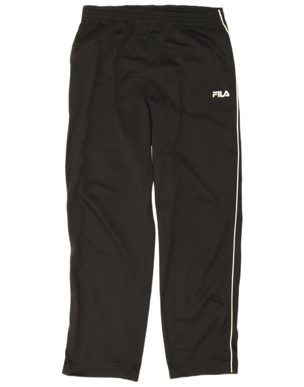 Fila Mens Calças de Treino Médio Preto