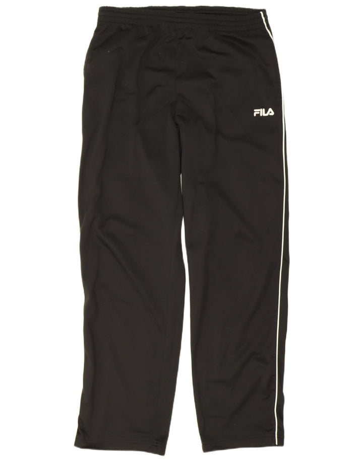 Fila Mens Calças de Treino Médio Preto