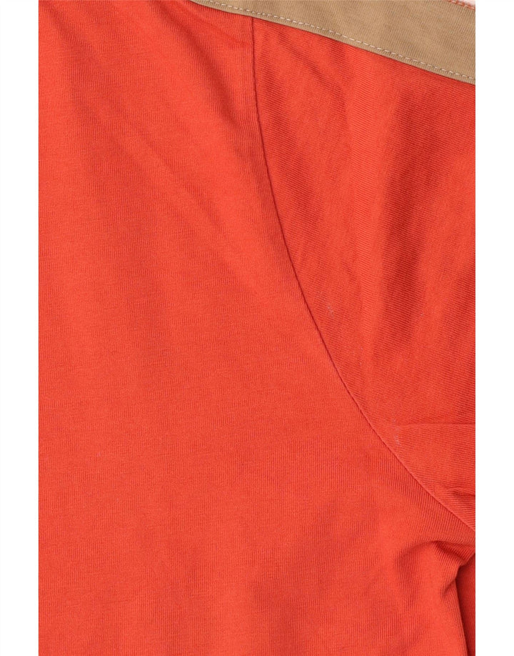 Camiseta masculina JULES Top grande de algodão laranja