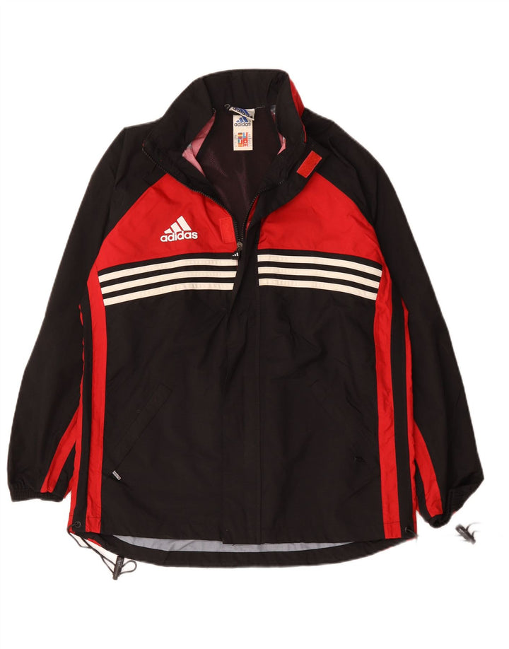 Jaqueta de chuva Adidas Menino 15-16 Anos Preto Colourblock Poliamida