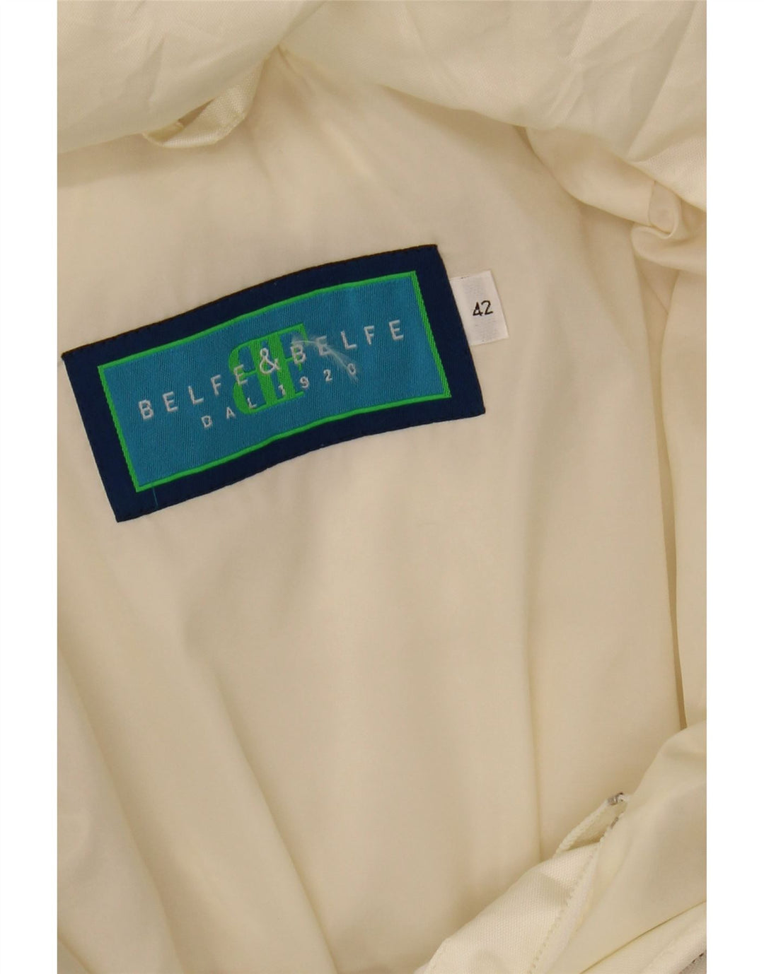 Jaqueta feminina acolchoada com capuz BELFE & BELFE IT 42 médio branco