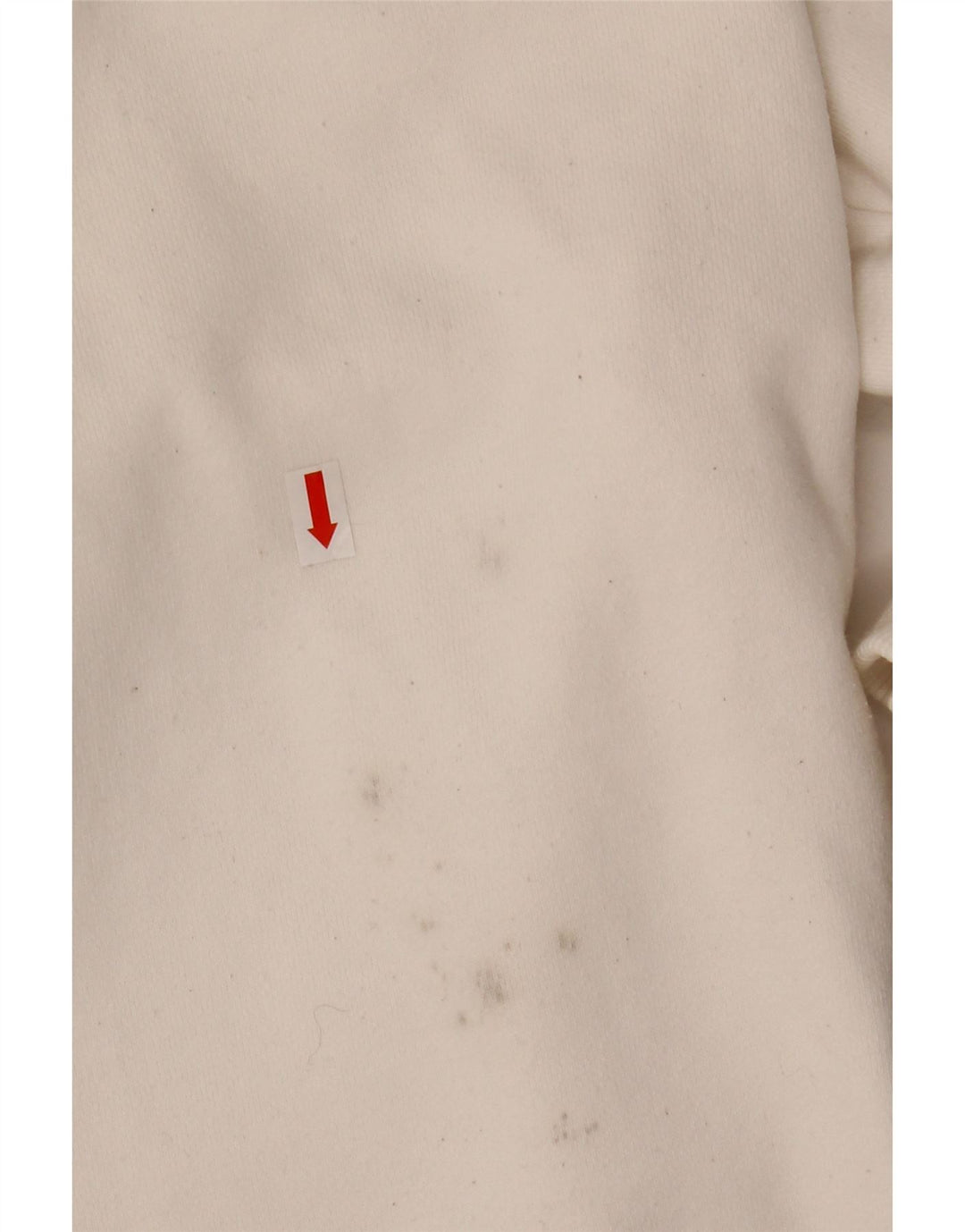 CHAMPION Suéter feminino gráfico oversized com capuz Reino Unido 16 grande branco