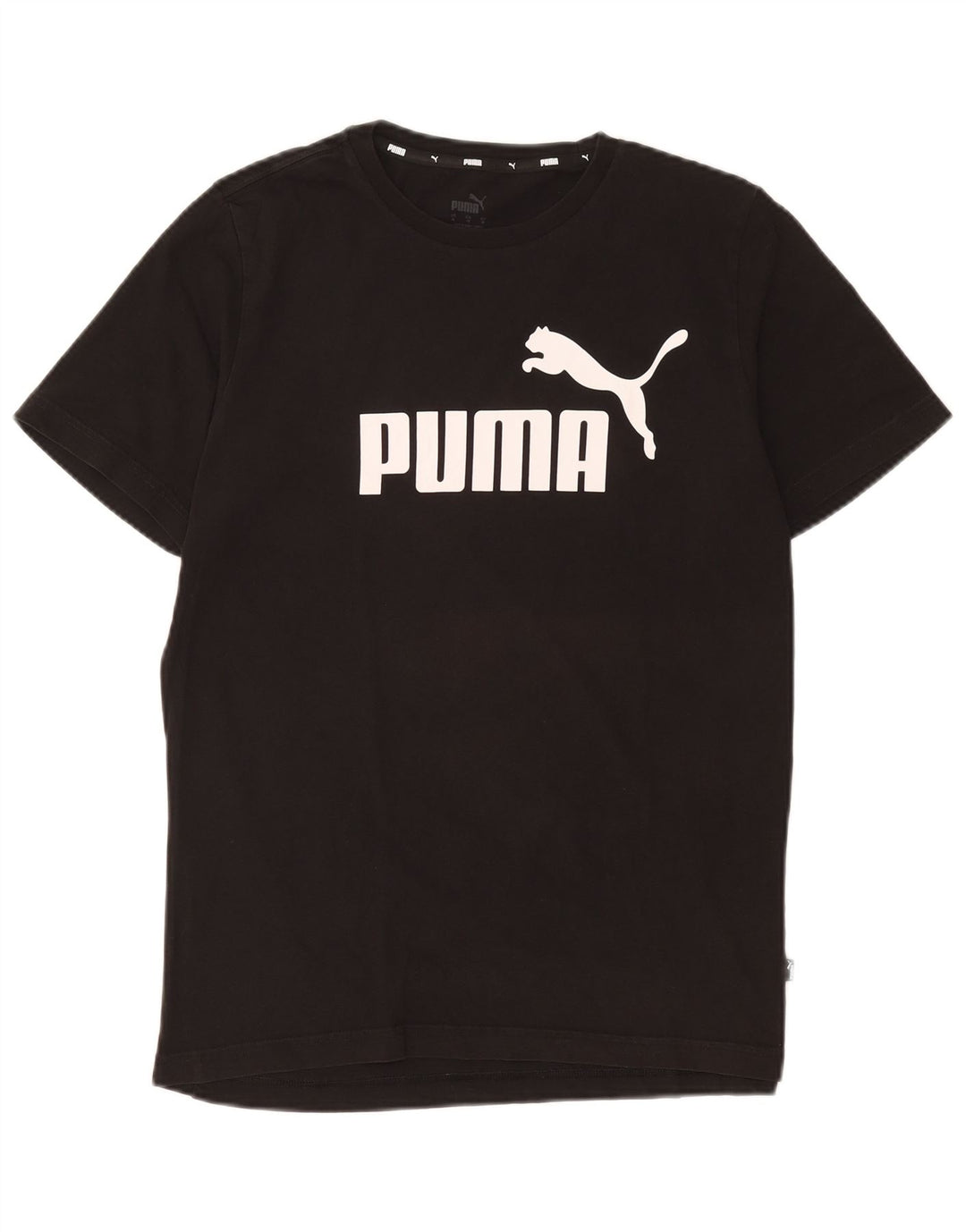 Camiseta Puma Masculina Graphic Top Médio Preto