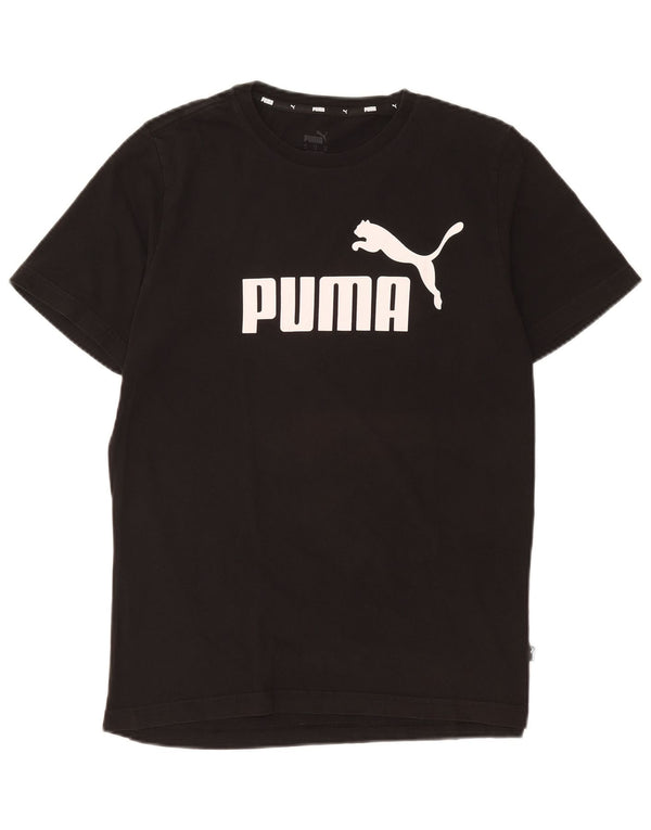 Camiseta Puma Masculina Graphic Top Médio Preto