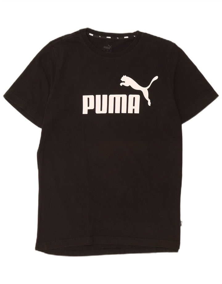 Camiseta Puma Masculina Graphic Top Médio Preto