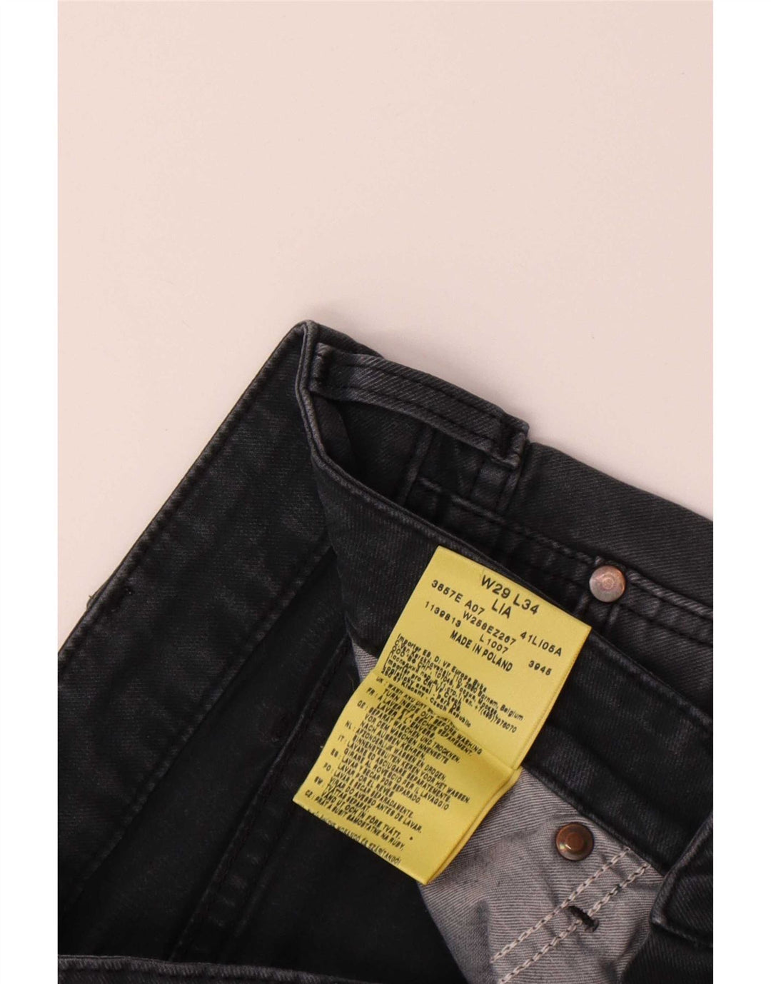 Wrangler Feminino Lia Slim Jeans W29 L34 Cinza Algodão