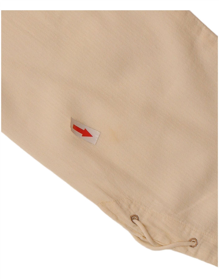 Camisa feminina Murphy & Nye de manga 3/4, algodão branco médio