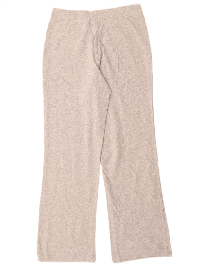 Calça de treino feminina Reebok UK 10 pequeno algodão cinza