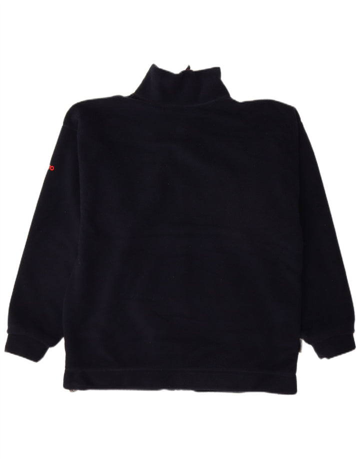 Jaqueta de lã masculina Musto Reino Unido 40 grande poliéster azul marinho