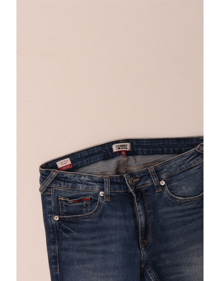 TOMMY HILFIGER Feminino Sophie Cintura Baixa Jeans Skinny W27 L30 Azul Algodão