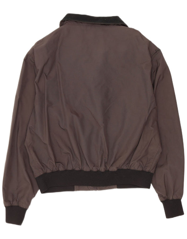 Jaqueta bomber masculina Refrigiwear UK 40 grande cinza colorblock poliamida