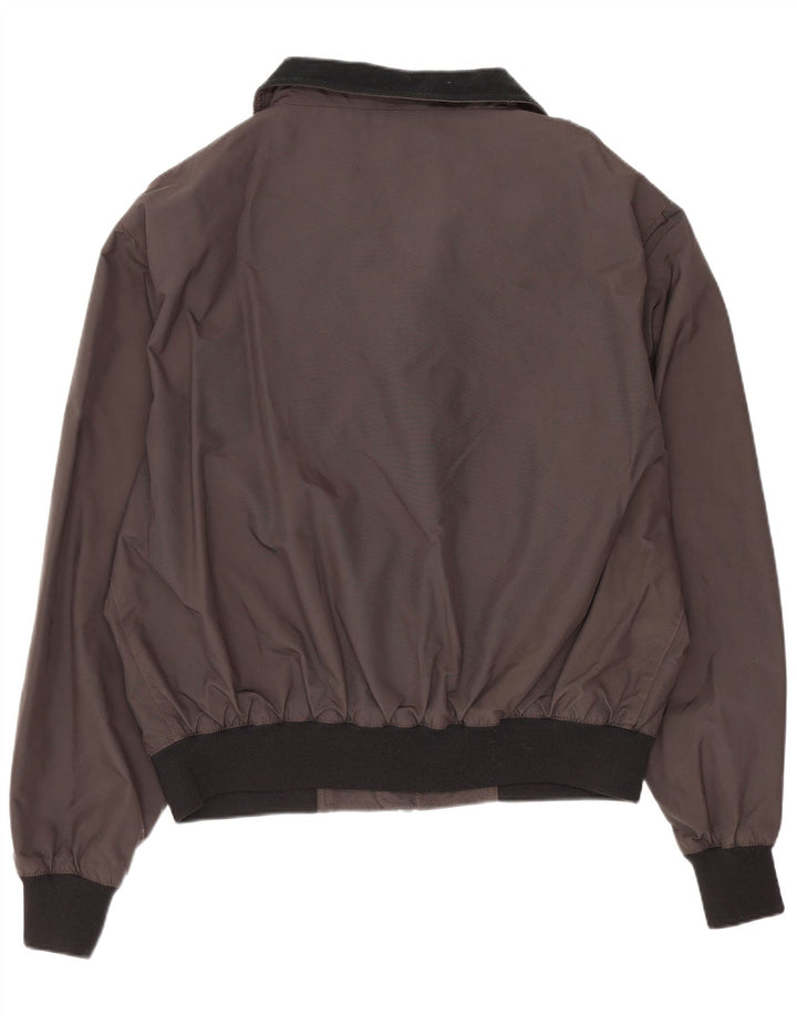 Jaqueta bomber masculina Refrigiwear UK 40 grande cinza colorblock poliamida