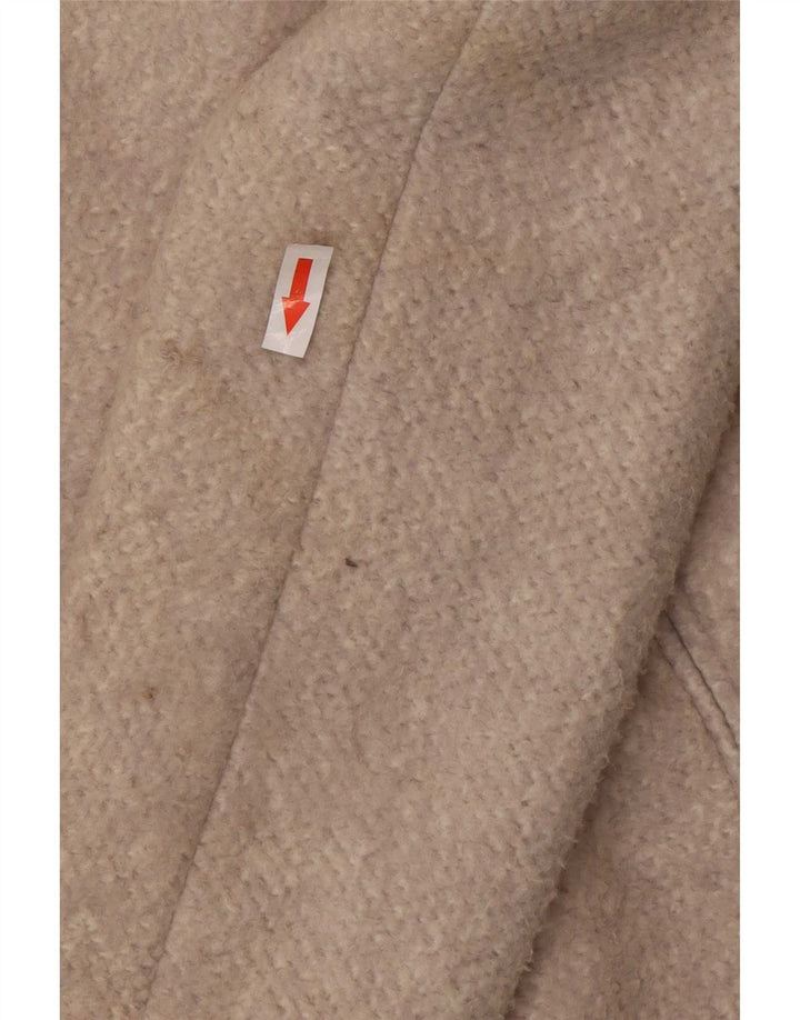 Sobretudo pulôver feminino Zara UK 10 pequeno algodão cinza