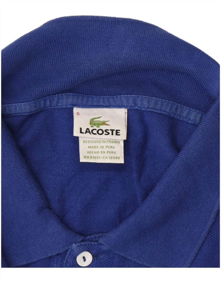 Camisa polo masculina LACOSTE tamanho 5 grande azul