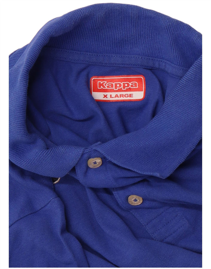 Camisa polo masculina KAPPA XL azul