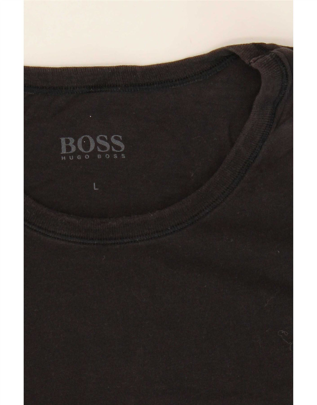 Camiseta masculina Hugo Boss grande preta