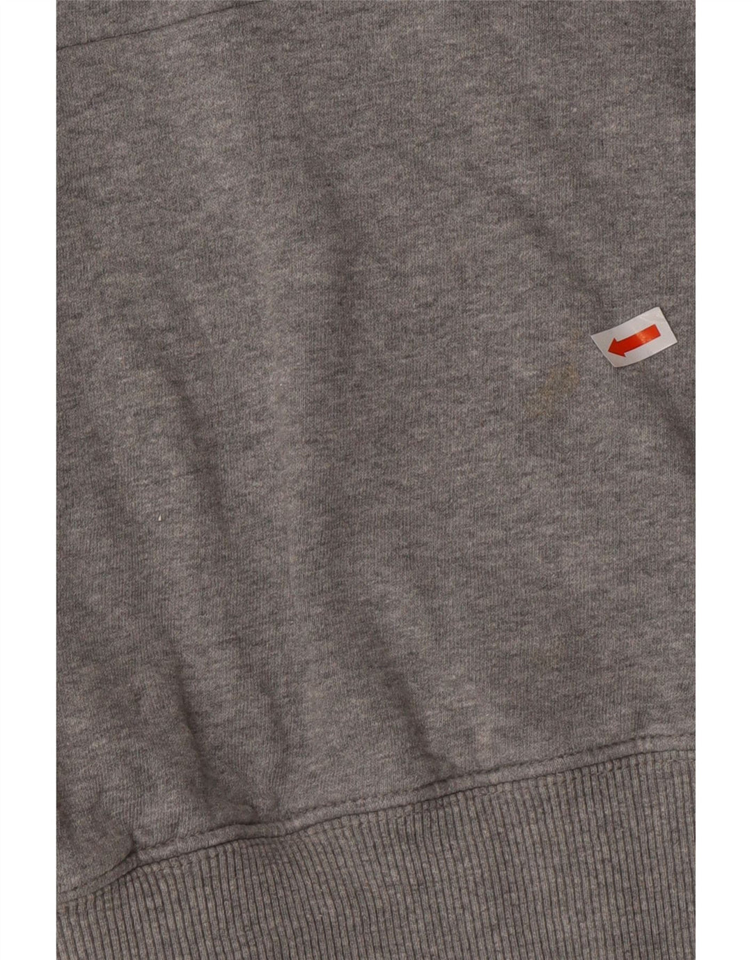 CHAMPION Womens Oversized Graphic Hoodie Jumper UK 6 XS Grey Cotton Vintage Champion and Second-Hand Champion from Messina Hembry 