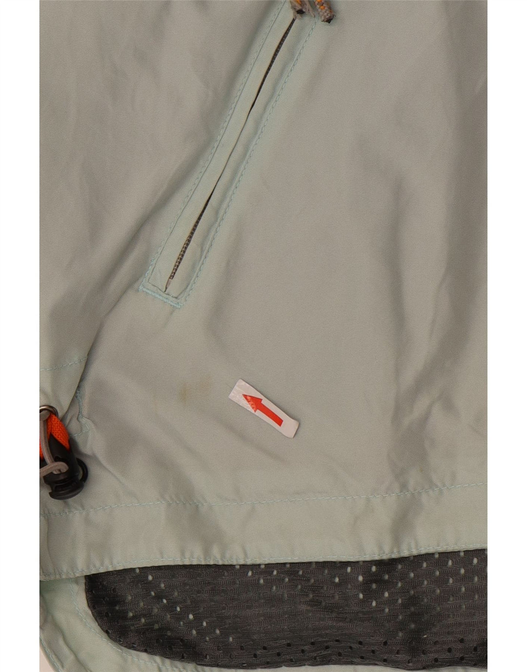 Jaqueta de chuva masculina Napapijri Geographic UK 38 nylon verde médio