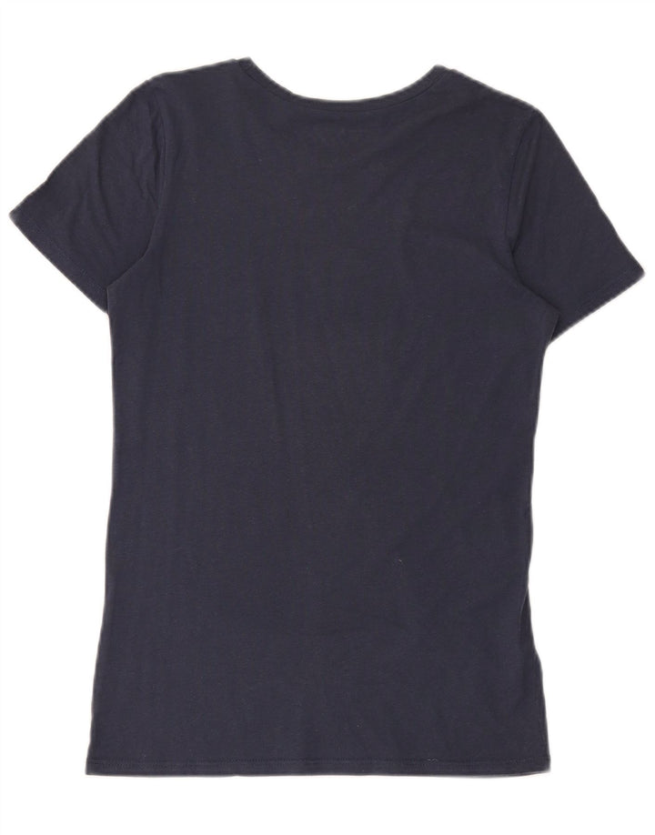 Camiseta feminina Vans Graphic UK 14 grande azul marinho