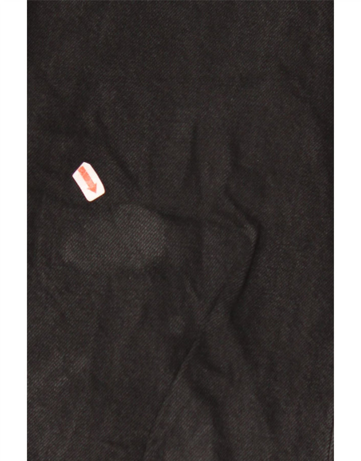 ALL SAINTS Mens Sid Straight Jeans W32 L26 Algodão Preto