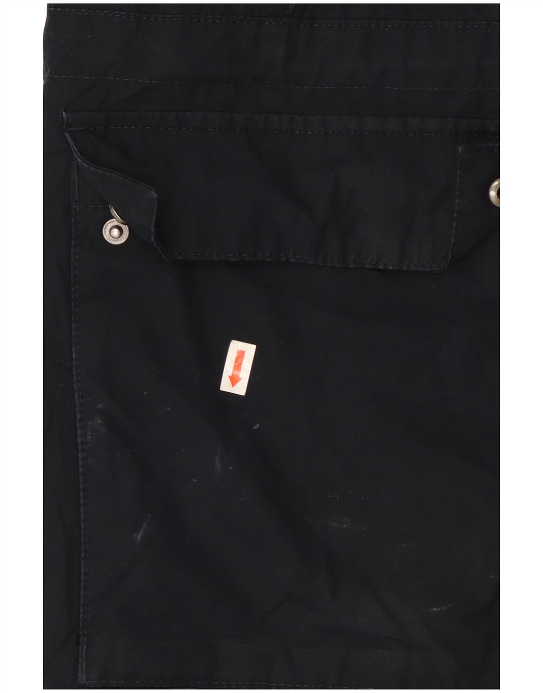 Jaqueta utilitária masculina com capuz Marks & Spencer Reino Unido 38 algodão azul marinho médio