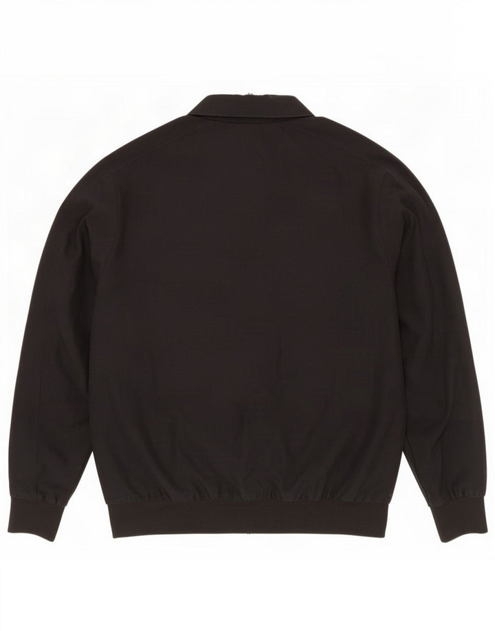 Puma Mens Graphic Tracksuit Top Jaqueta Grande Poliéster Preto